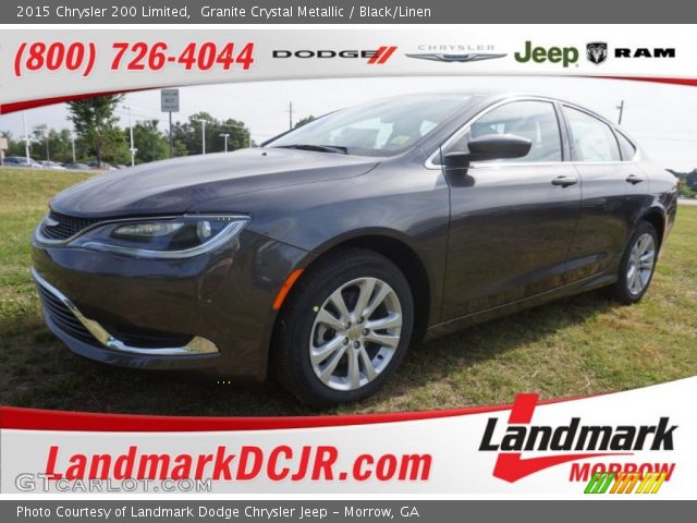2015 Chrysler 200 Limited in Granite Crystal Metallic
