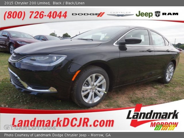 2015 Chrysler 200 Limited in Black