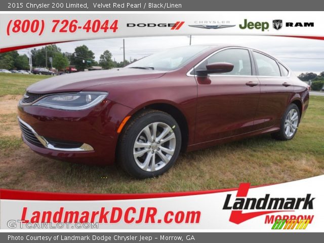 2015 Chrysler 200 Limited in Velvet Red Pearl