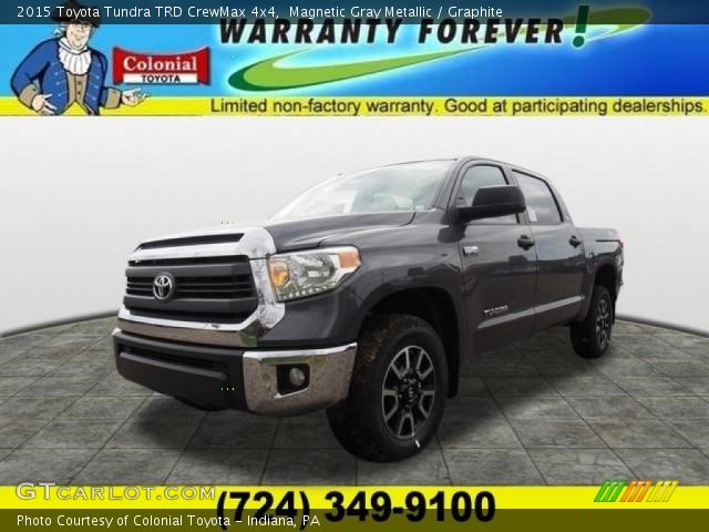 2015 Toyota Tundra TRD CrewMax 4x4 in Magnetic Gray Metallic