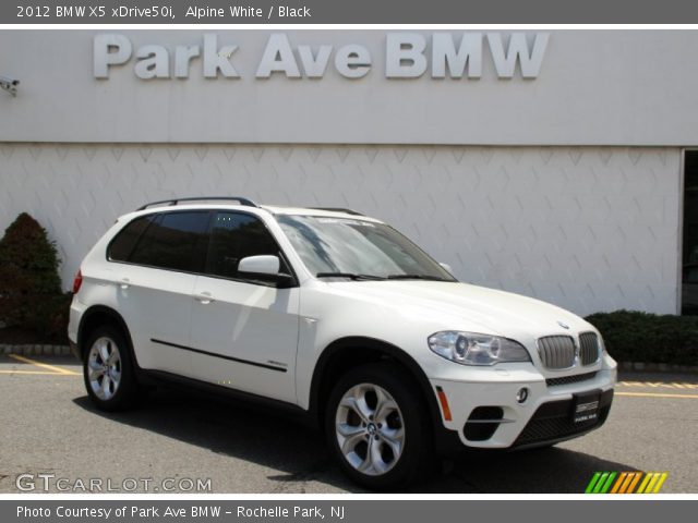 2012 BMW X5 xDrive50i in Alpine White