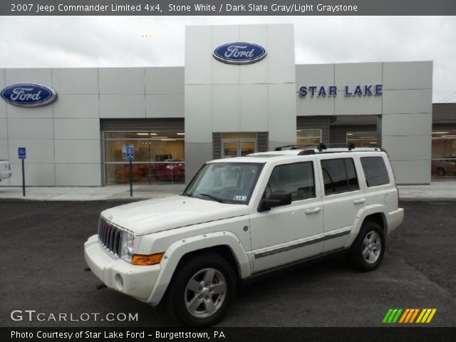 2007 Jeep Commander Limited 4x4 in Stone White