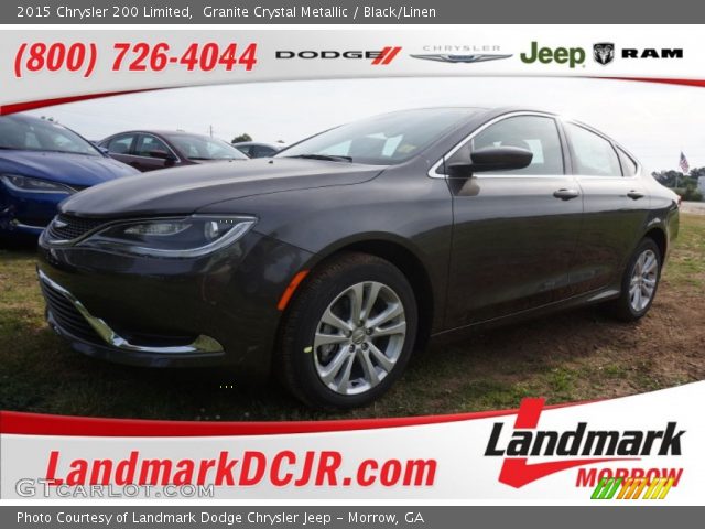 2015 Chrysler 200 Limited in Granite Crystal Metallic