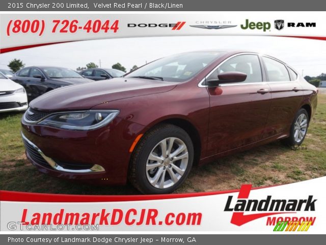 2015 Chrysler 200 Limited in Velvet Red Pearl