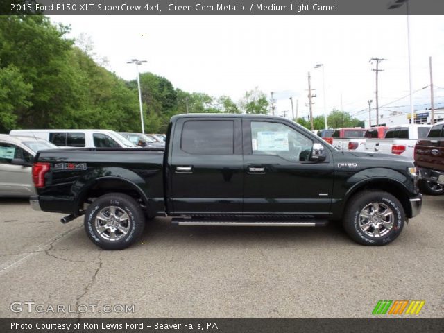 2015 Ford F150 XLT SuperCrew 4x4 in Green Gem Metallic