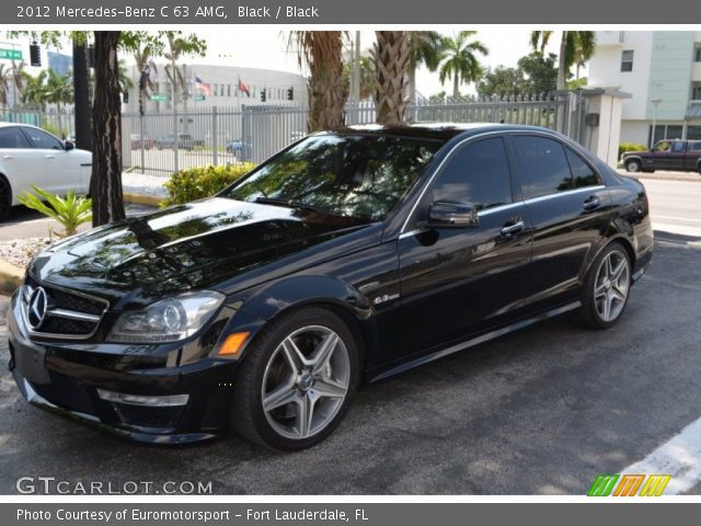 2012 Mercedes-Benz C 63 AMG in Black