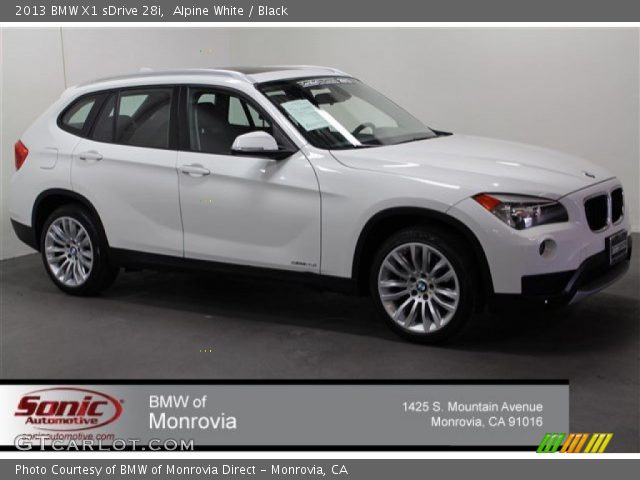 2013 BMW X1 sDrive 28i in Alpine White