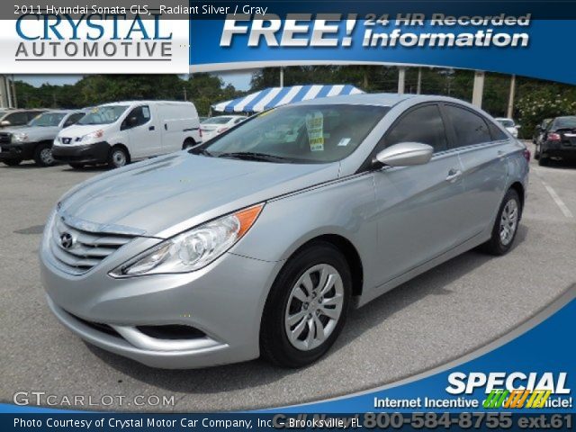 2011 Hyundai Sonata GLS in Radiant Silver