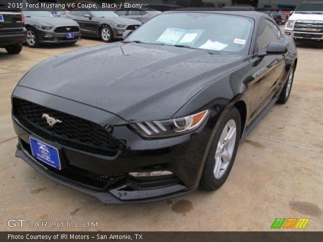 2015 Ford Mustang V6 Coupe in Black