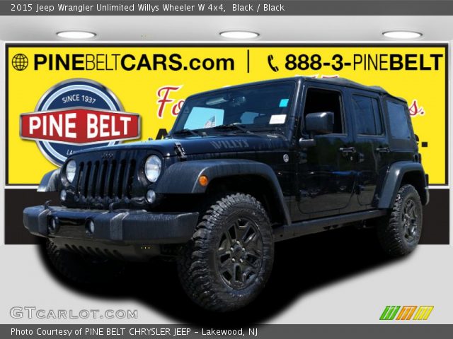 2015 Jeep Wrangler Unlimited Willys Wheeler W 4x4 in Black
