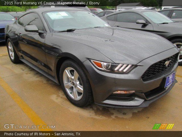 2015 Ford Mustang V6 Coupe in Magnetic Metallic