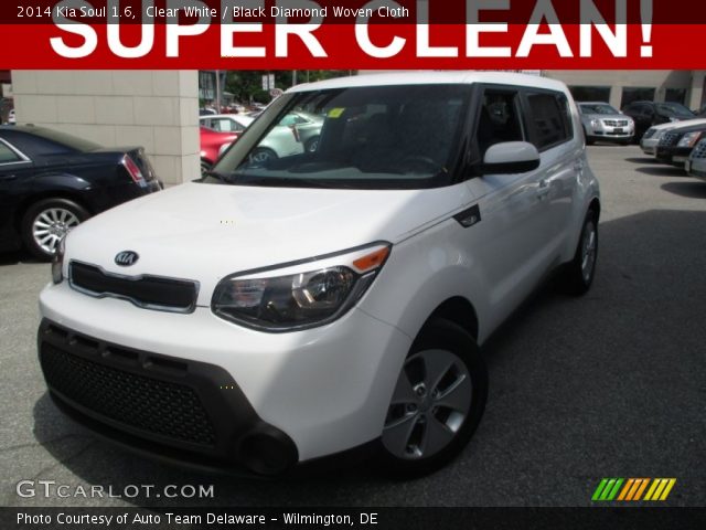 2014 Kia Soul 1.6 in Clear White