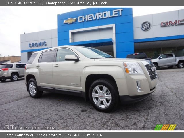 2015 GMC Terrain SLE in Champagne Silver Metallic