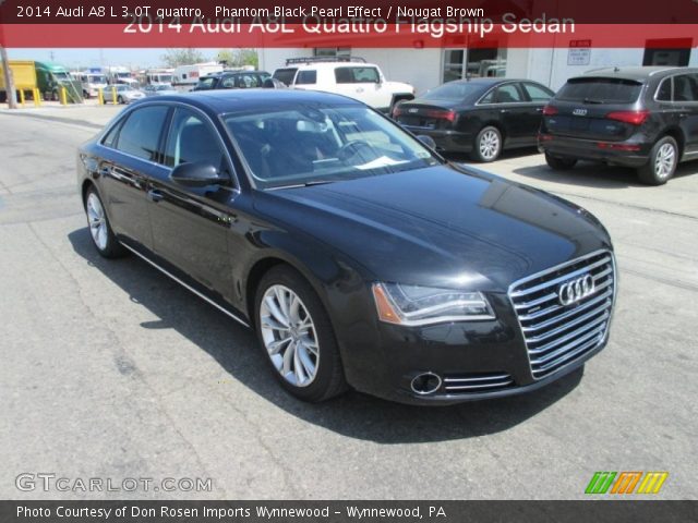 2014 Audi A8 L 3.0T quattro in Phantom Black Pearl Effect
