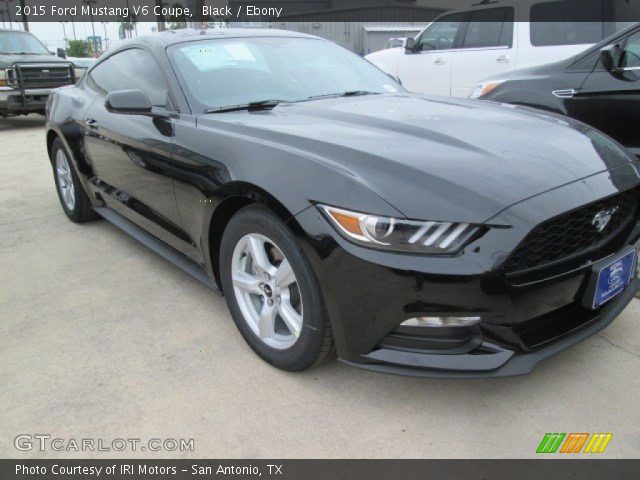 2015 Ford Mustang V6 Coupe in Black