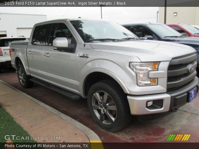 2015 Ford F150 Lariat SuperCrew 4x4 in Ingot Silver Metallic