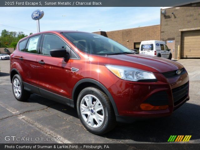 2015 Ford Escape S in Sunset Metallic