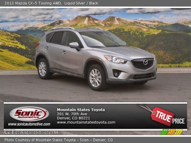 2013 Mazda CX-5 Touring AWD in Liquid Silver