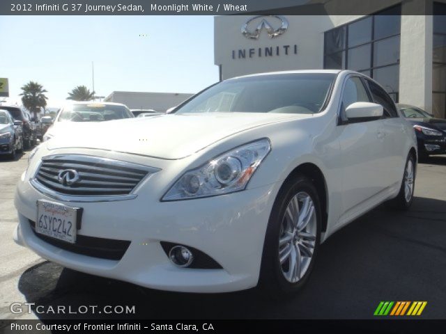 2012 Infiniti G 37 Journey Sedan in Moonlight White