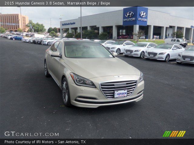 2015 Hyundai Genesis 3.8 Sedan in Marrakesh Beige
