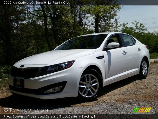 2012 Kia Optima LX in Snow White Pearl