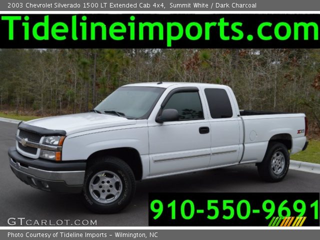 2003 Chevrolet Silverado 1500 LT Extended Cab 4x4 in Summit White