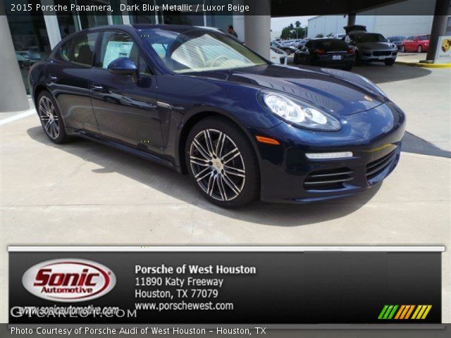 2015 Porsche Panamera  in Dark Blue Metallic