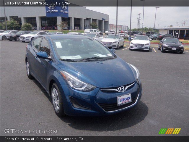 2016 Hyundai Elantra SE in Blue