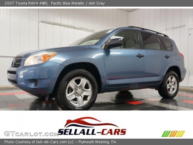 2007 Toyota RAV4 4WD in Pacific Blue Metallic