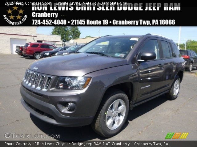 2015 Jeep Compass Sport in Granite Crystal Metallic