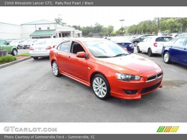 2009 Mitsubishi Lancer GTS in Rally Red Pearl