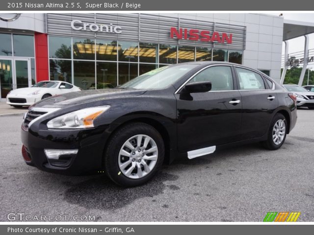 2015 Nissan Altima 2.5 S in Super Black