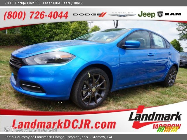 2015 Dodge Dart SE in Laser Blue Pearl