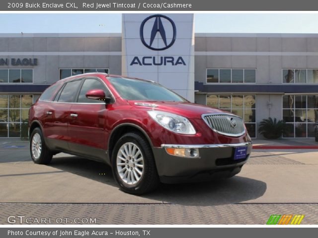 2009 Buick Enclave CXL in Red Jewel Tintcoat