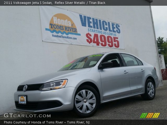 2011 Volkswagen Jetta S Sedan in Reflex Silver Metallic