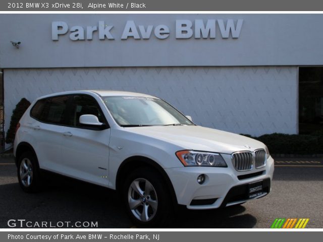 2012 BMW X3 xDrive 28i in Alpine White