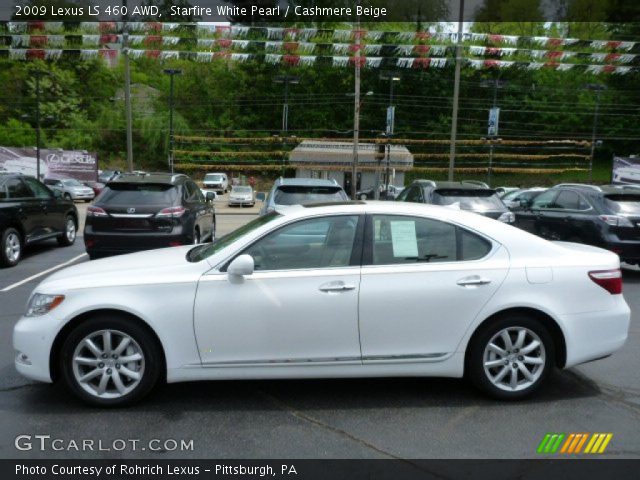 2009 Lexus LS 460 AWD in Starfire White Pearl