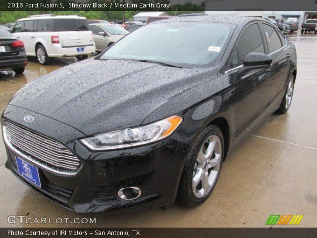 2016 Ford Fusion S in Shadow Black