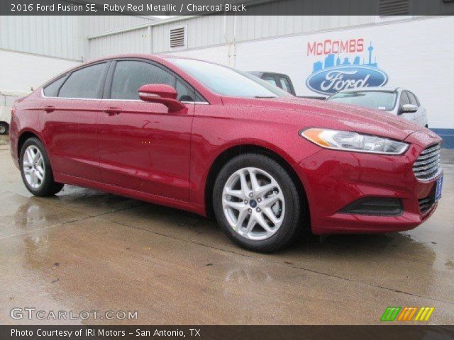 2016 Ford Fusion SE in Ruby Red Metallic