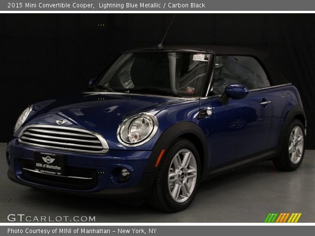 2015 Mini Convertible Cooper in Lightning Blue Metallic