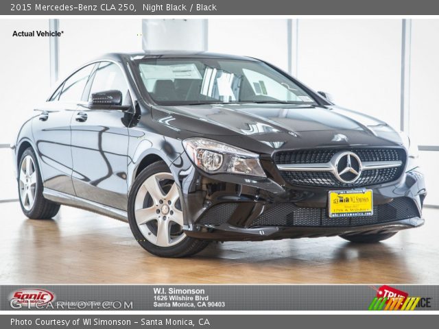 2015 Mercedes-Benz CLA 250 in Night Black