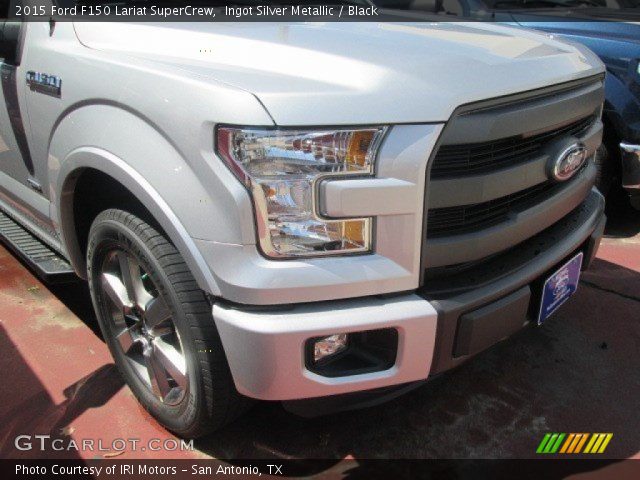 2015 Ford F150 Lariat SuperCrew in Ingot Silver Metallic