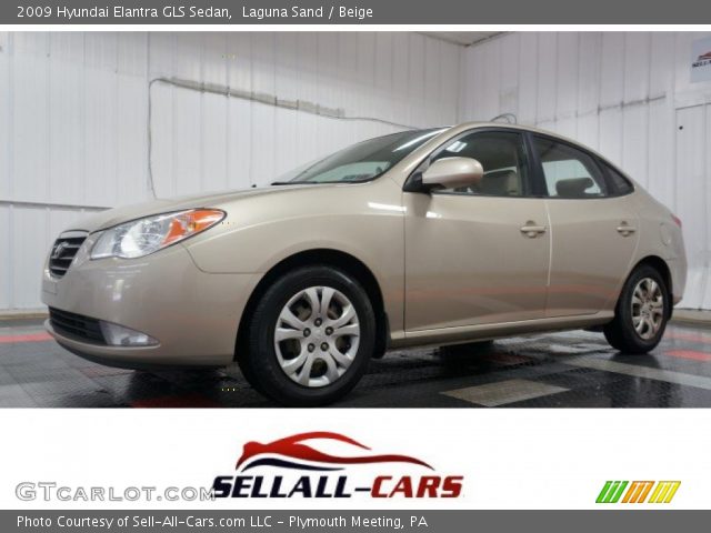 2009 Hyundai Elantra GLS Sedan in Laguna Sand