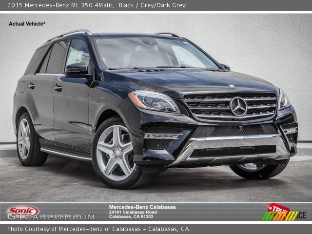 2015 Mercedes-Benz ML 350 4Matic in Black