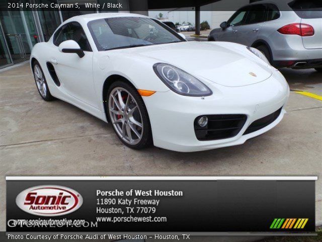 2014 Porsche Cayman S in White