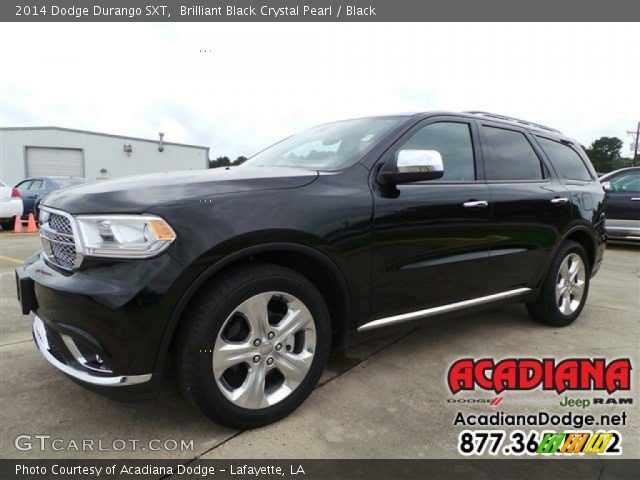 2014 Dodge Durango SXT in Brilliant Black Crystal Pearl