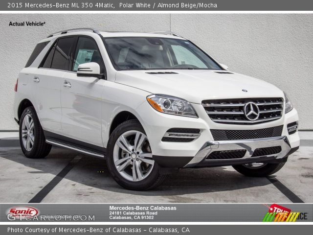 2015 Mercedes-Benz ML 350 4Matic in Polar White