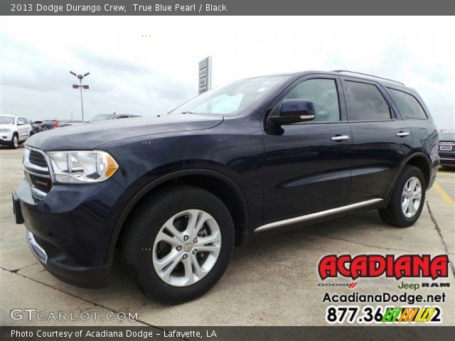 2013 Dodge Durango Crew in True Blue Pearl