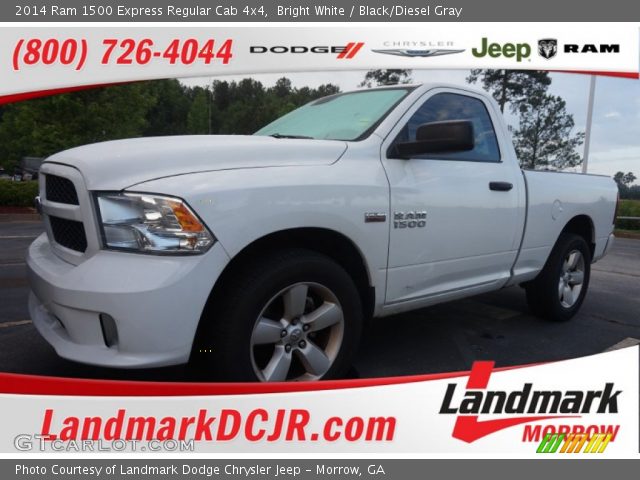 2014 Ram 1500 Express Regular Cab 4x4 in Bright White