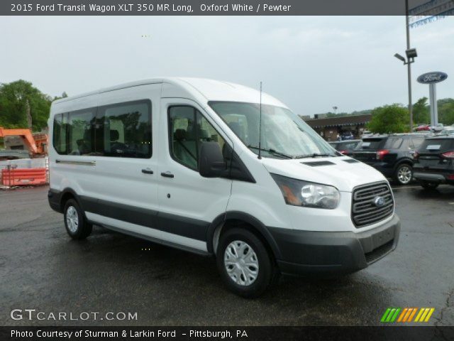 2015 Ford Transit Wagon XLT 350 MR Long in Oxford White